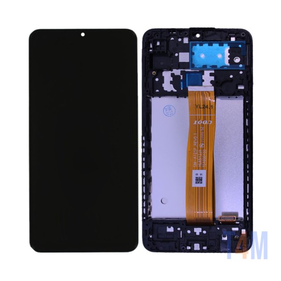Touch+Display+Frame Samsung Galaxy A12/A125 Black